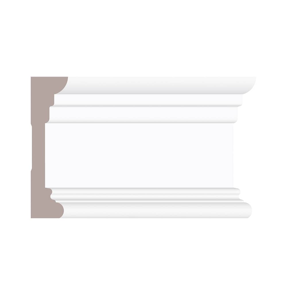 1-inch x 3 5/8-inch LDF Primed Fibreboard Architrave Casing