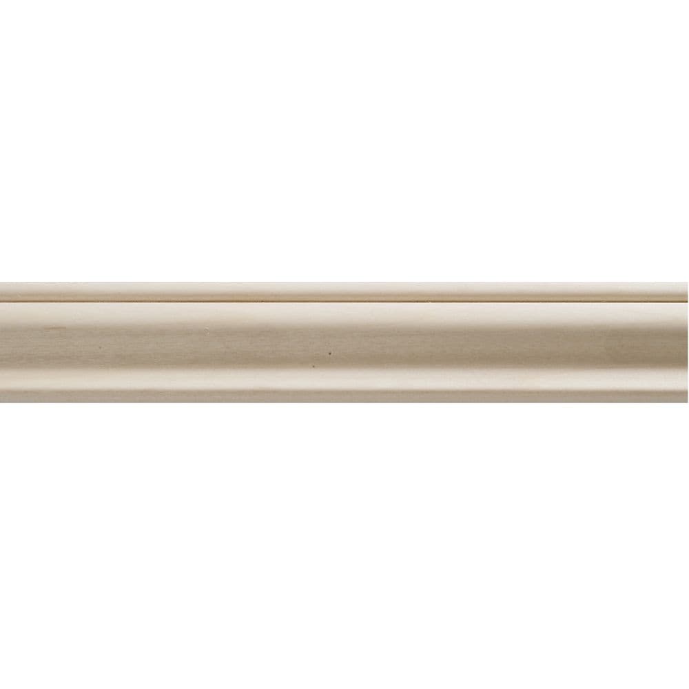 Moulure de panneau en tilleul de 3/8 po x 1 1/4 po x 8 pi