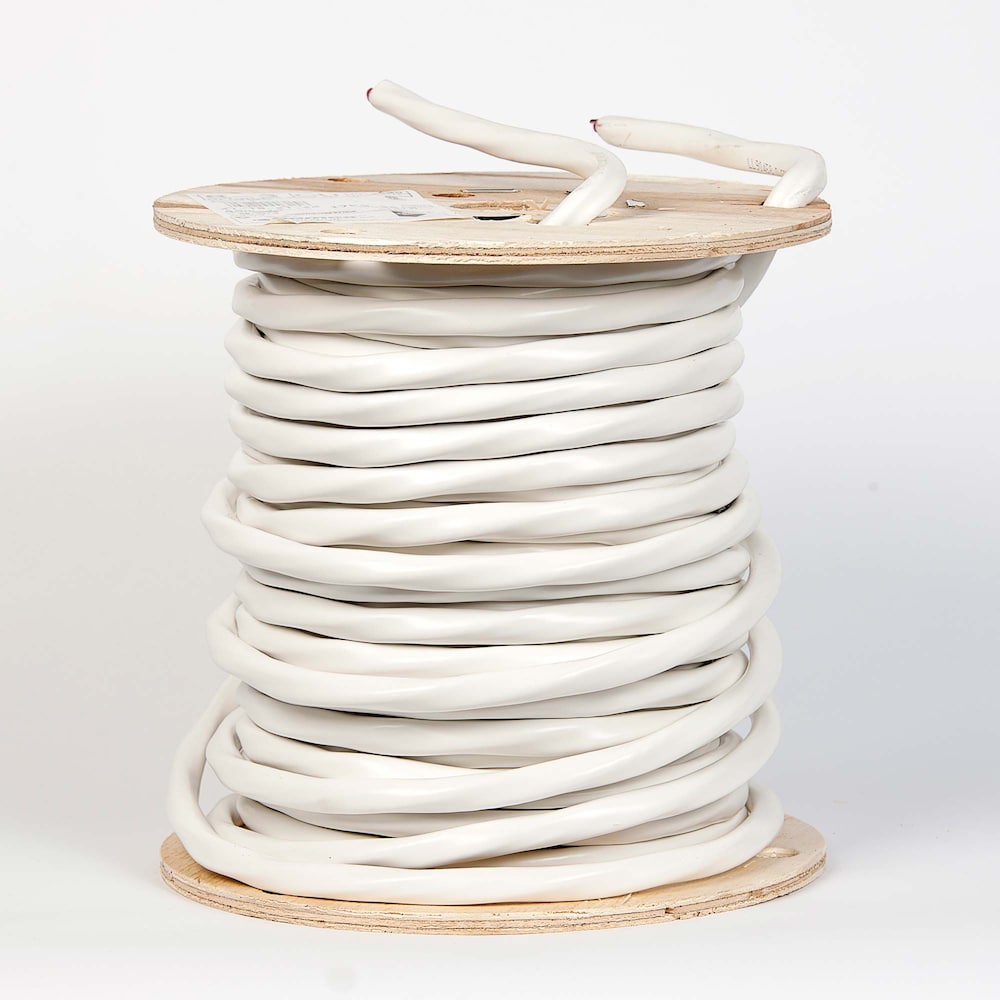 8/3 NMD90 40M Romex SIMpull Electrical Wire - White