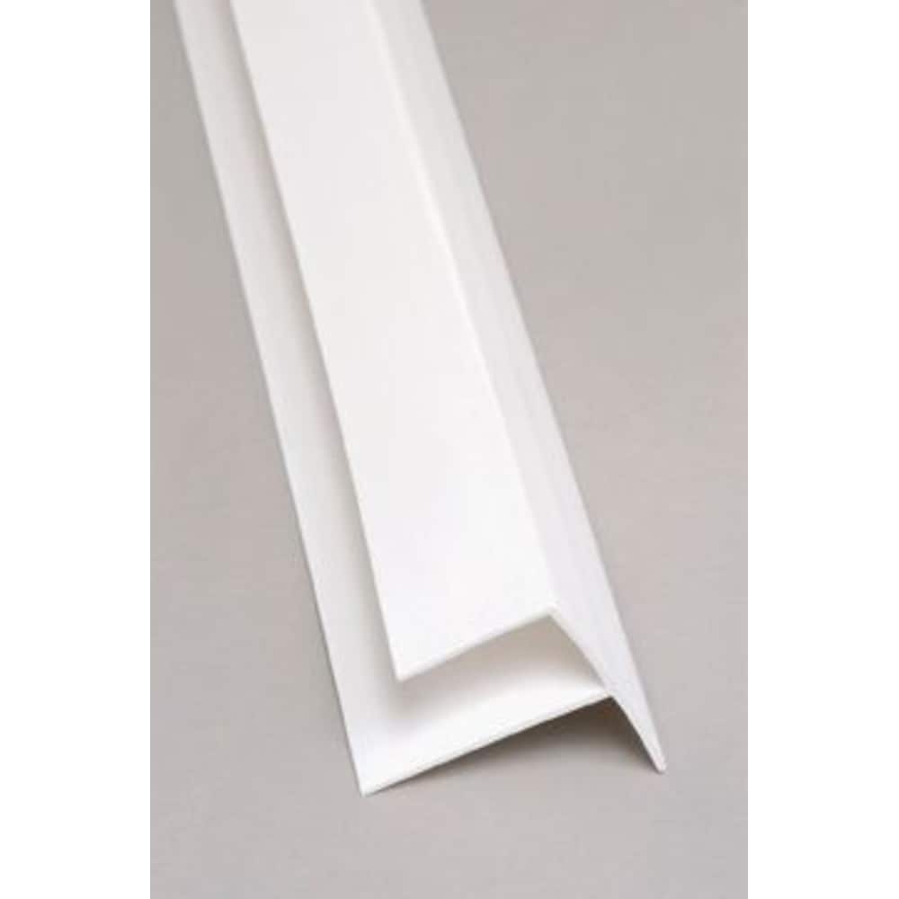 Outside Corner PVC White Moulding 8 Ft.