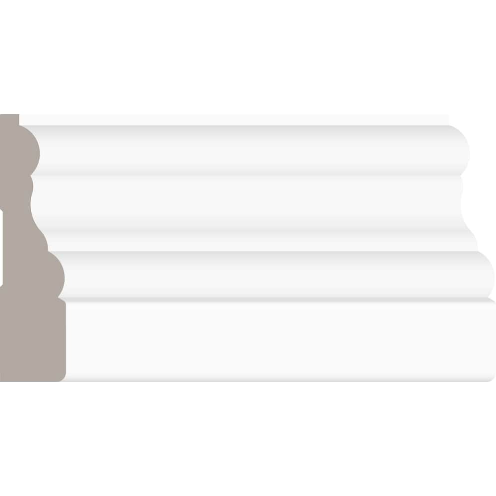 3/4-inch x 3-inch Colonial LDF Primed Fibreboard Casing