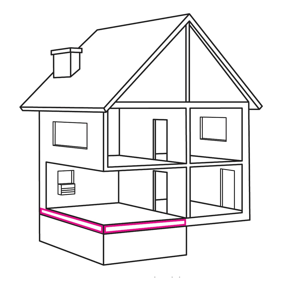 FOAMULAR NGX C-300 XPS Rigid Foam Insulation Board; 2-inch x 24-inch x 96-inch R-10 SL Edge