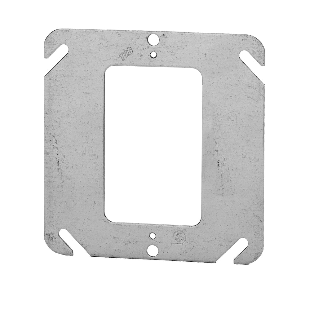 52 - 4 in. square flat cover for one device
