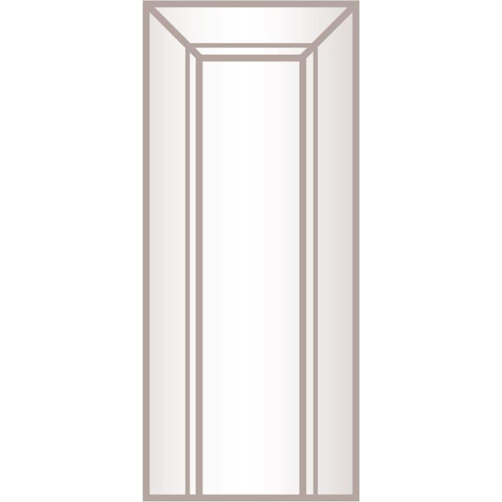 1-inch x 3 3/4-inch x 9-inch Victorian MDF Primed Fibreboard Plinth Block Moulding