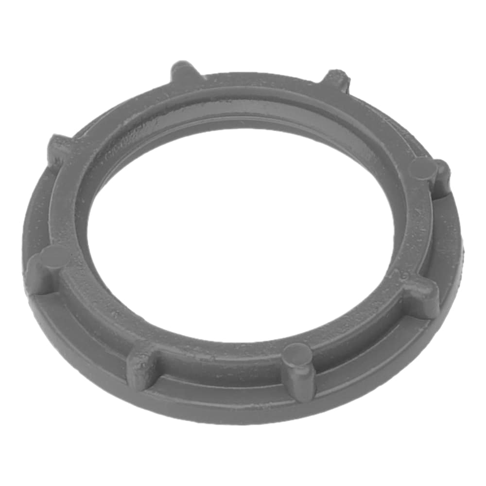 Scheule 40 PVC locknut. Size 1/2 in. (Bag of 5 units)