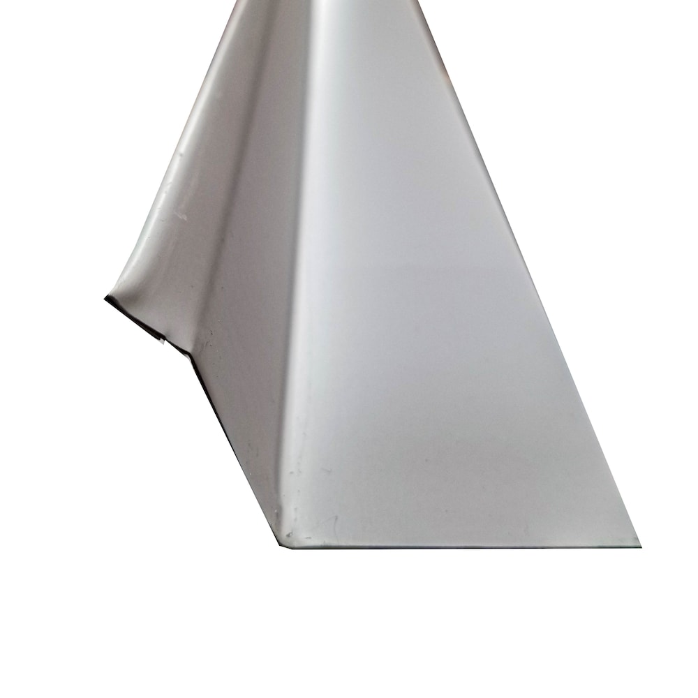 Deck Flashing - White - 2 Inch X 1-1/8 Inch X 3/8 Inch