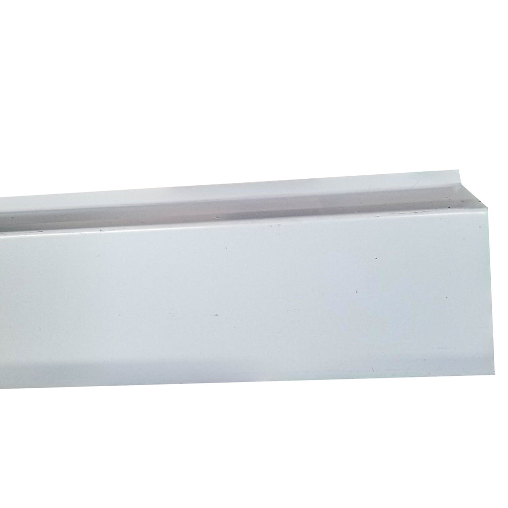 Deck Flashing - White - 2 Inch X 1-1/8 Inch X 3/8 Inch