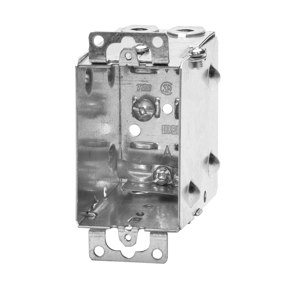 3 x 2 x 3 D. Gangable 15 cu.inch Rectangle Steel Device Box