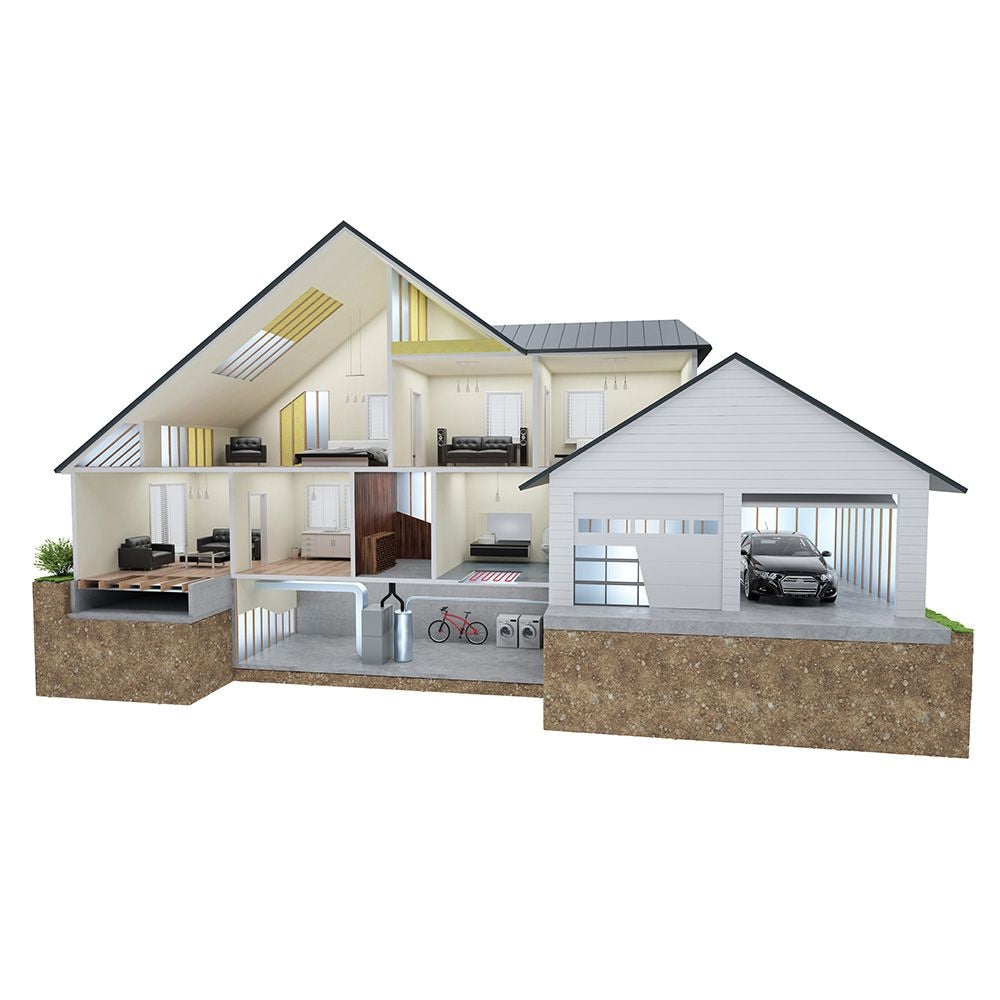 24-inch x 25 ft. Double Reflective Insulation with Staple Tab