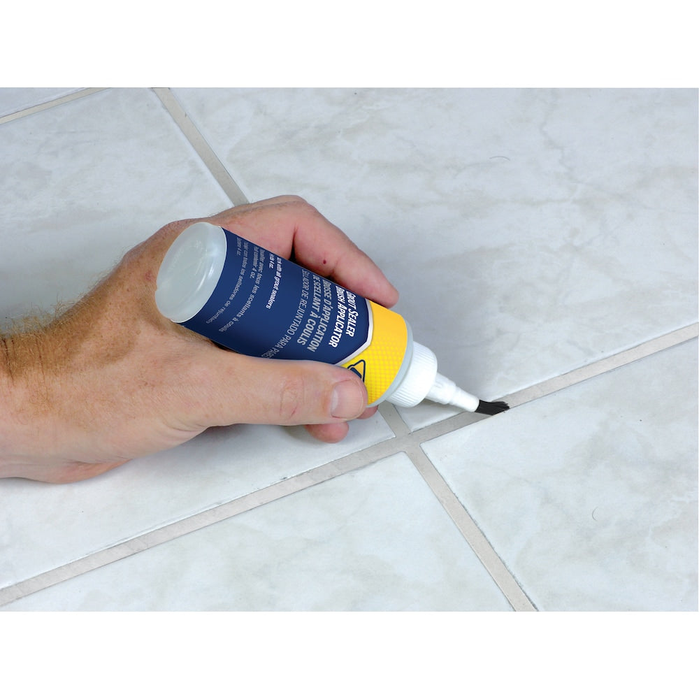 Bouteille applicatrice de scellant à coulis de 4 oz avec brosse pour murs