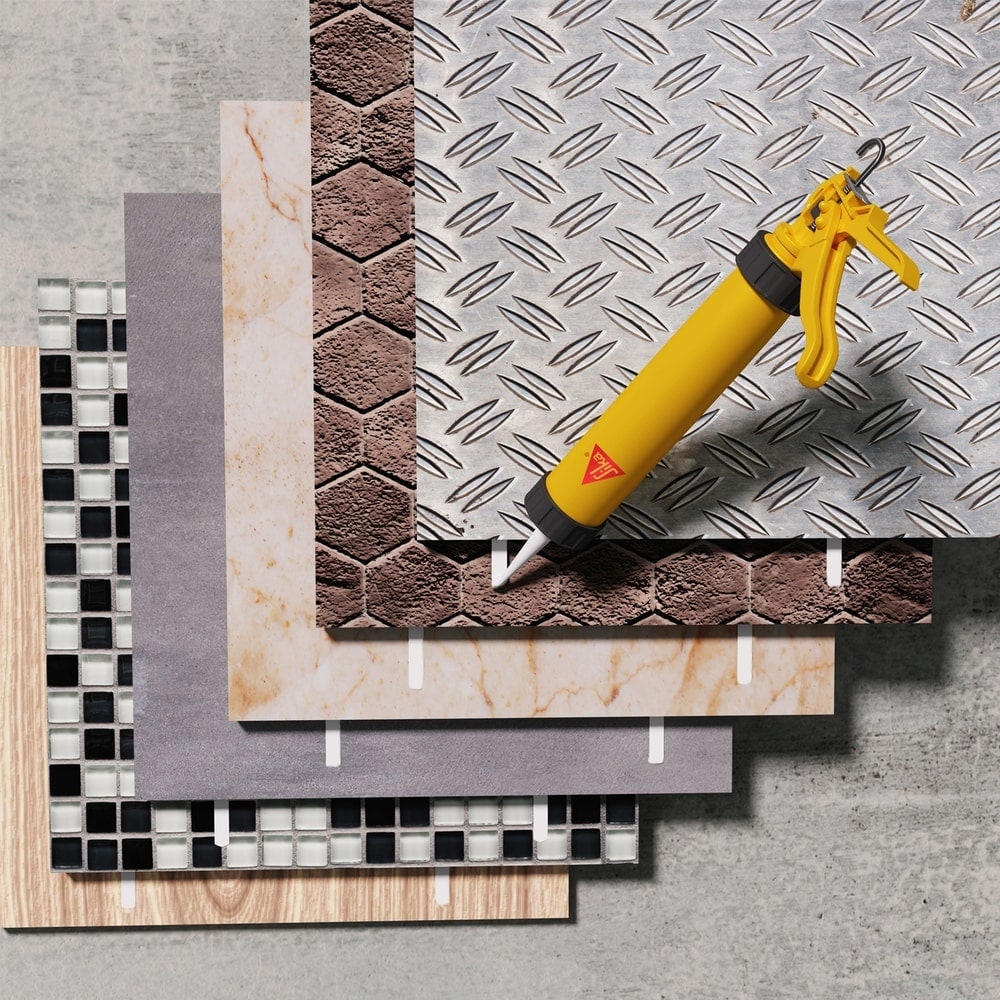 Sikaflex Construction Sealant, 300 mL, All-Purpose, Non-Sag Elastic Sealant, White