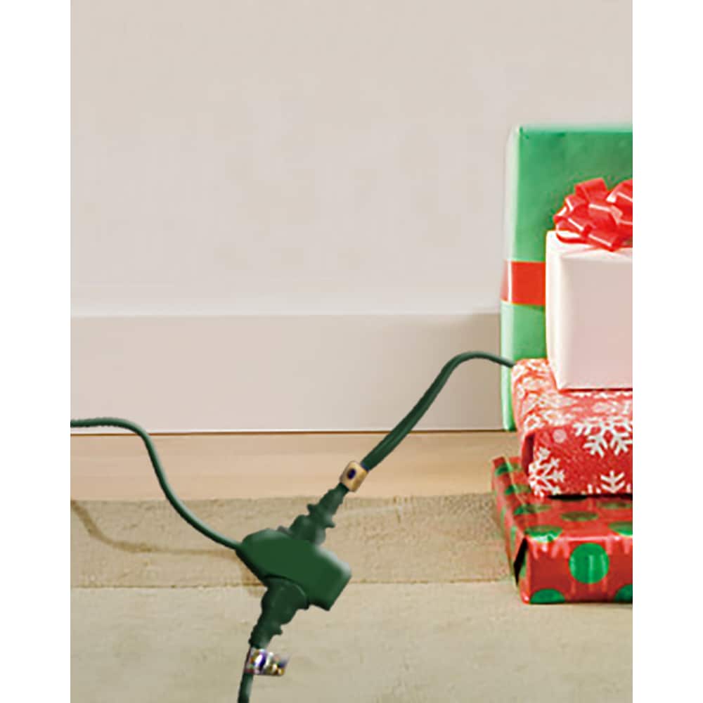 6 ft./9 ft./15 ft. Combo 16 Gauge 13 Amps Indoor Light Duty 3-Outlet Extension Cord Green (3-Pk)