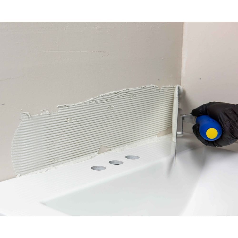 Mortier mince non modifié blanc PremiumPlus de 50 lb pour la plupart des installations de base de carrelage et de pierre à l'intérieur et à l'extérieur