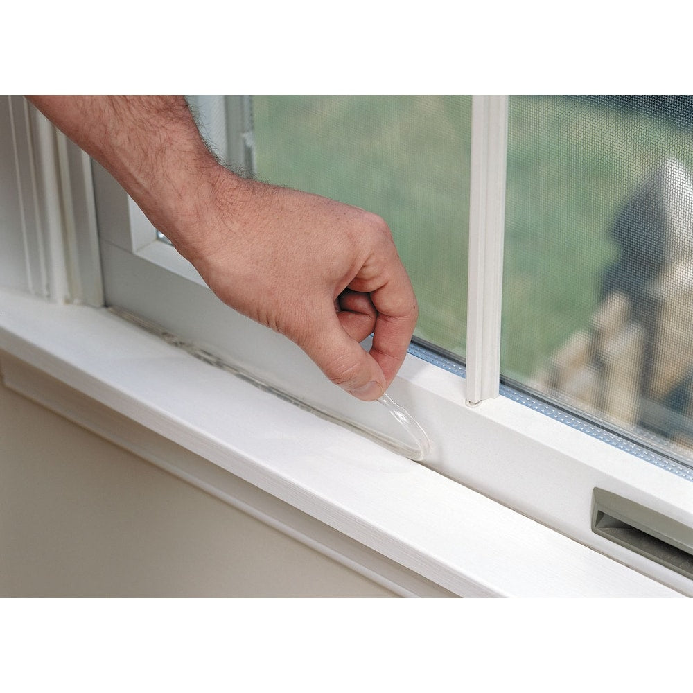 DRAFT ATTACK® Removable Weatherstrip Sealant Crystal Clear 300 mL