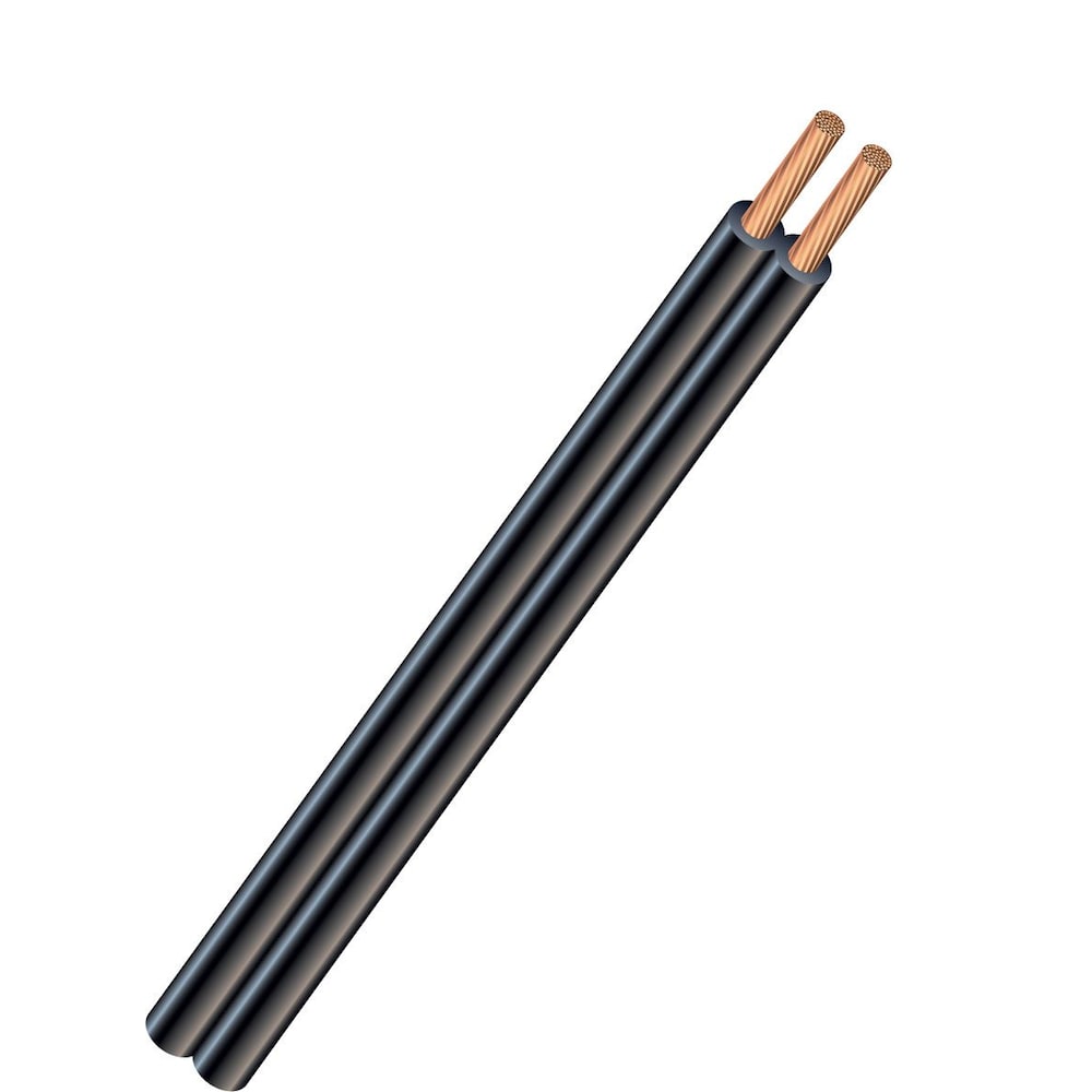 16/2 Landscape Lighting Wire 15M Black