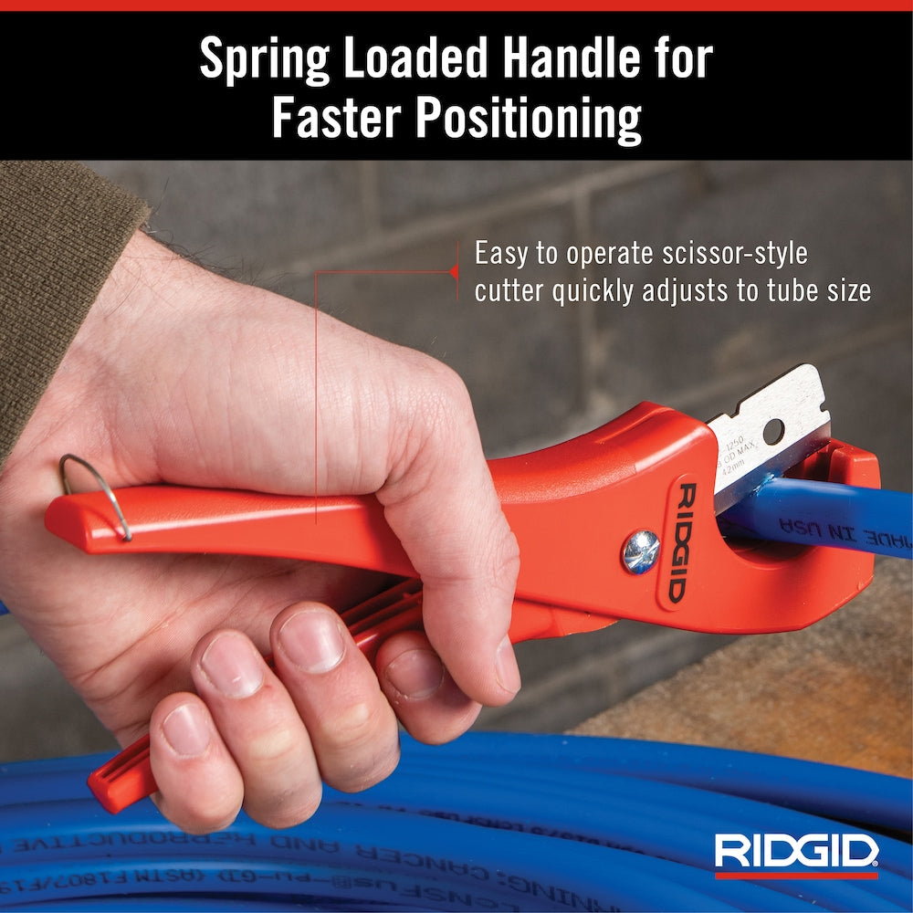 PC-1250 PVC and Plastic Tubing and Pipe Cutter