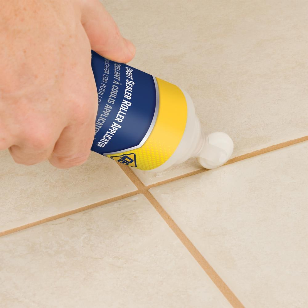 12 oz. Grout Sealer Applicator Roller Bottle with 2 Wheels