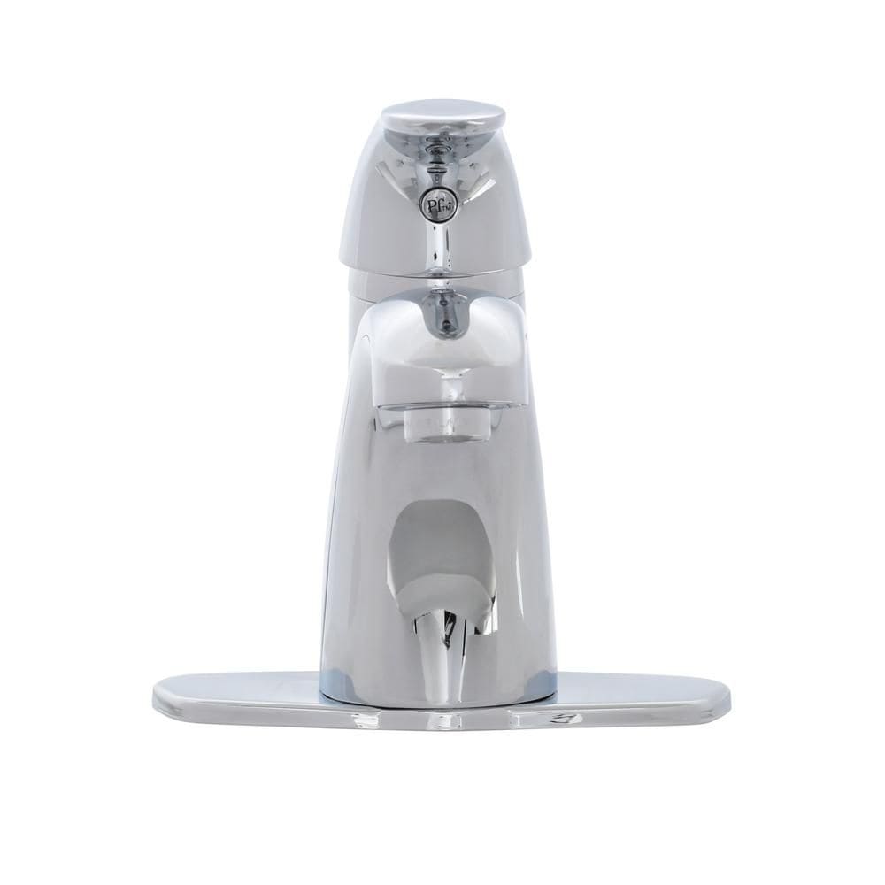 Robinet de lavabo de salle de bain à poignée unique Parisa à 1 ou 3 trous en chrome poli