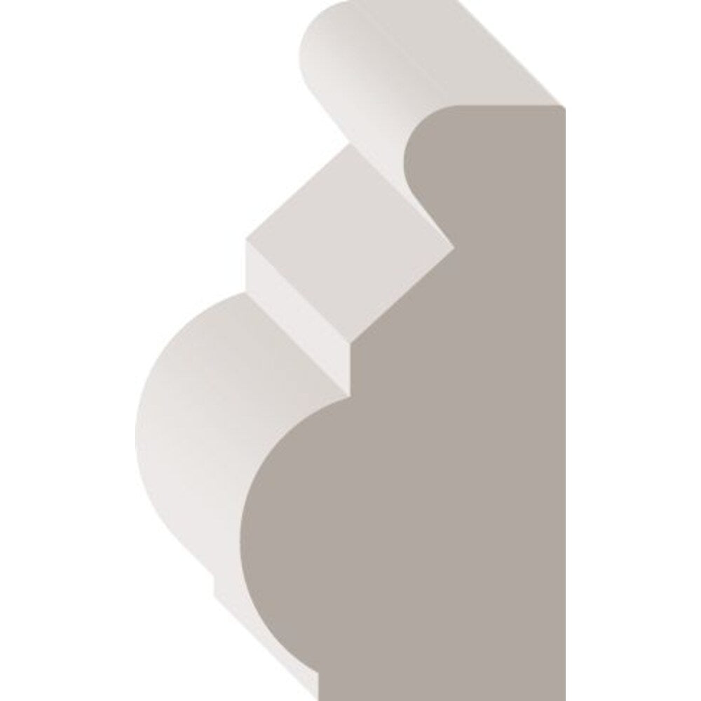3/4-inch x 1 3/8-inch x 96-inch LDF Primed  Base Cap Moulding