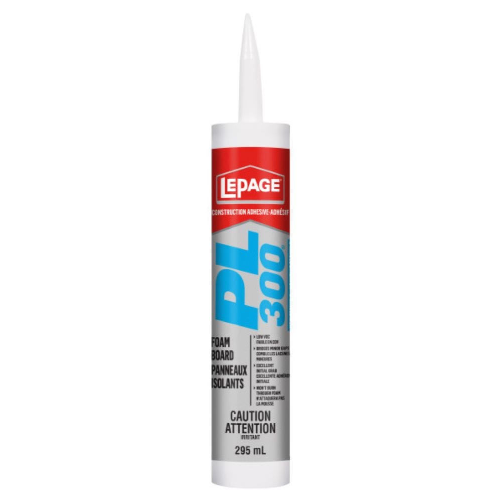 PL 300 Latex Foamboard Construction Adhesive, 295 mL