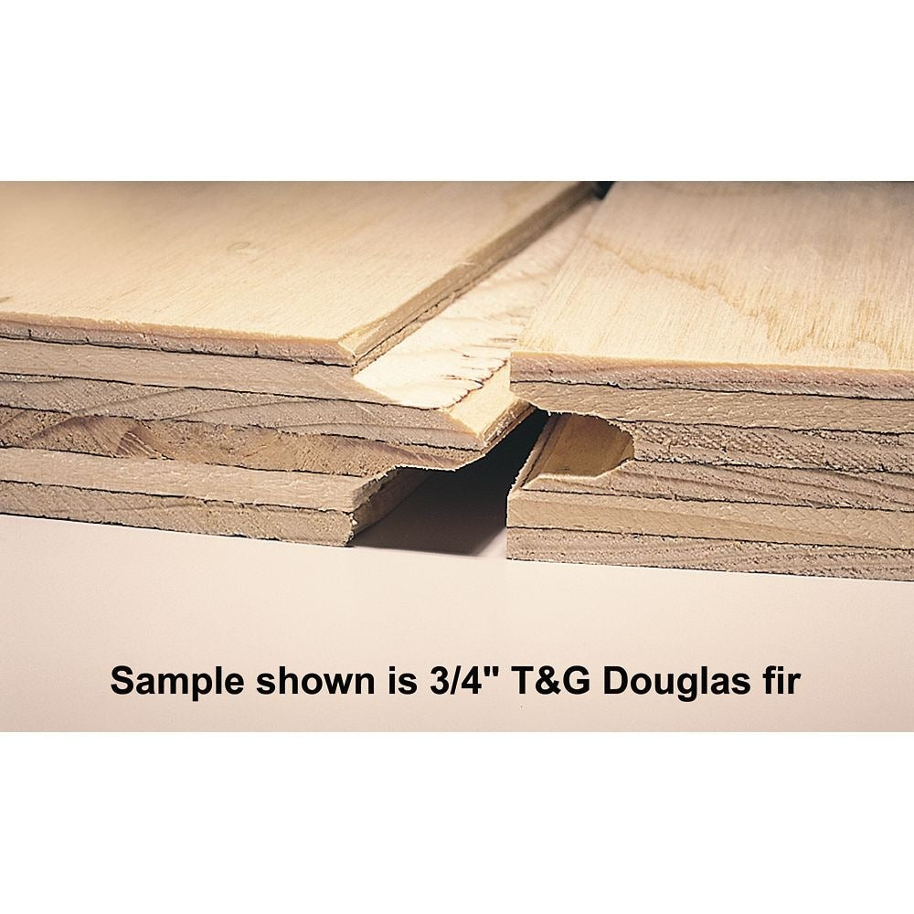 3/4 inch 4 ft. x8 ft. Standard Spruce Plywood Tongue & Groove