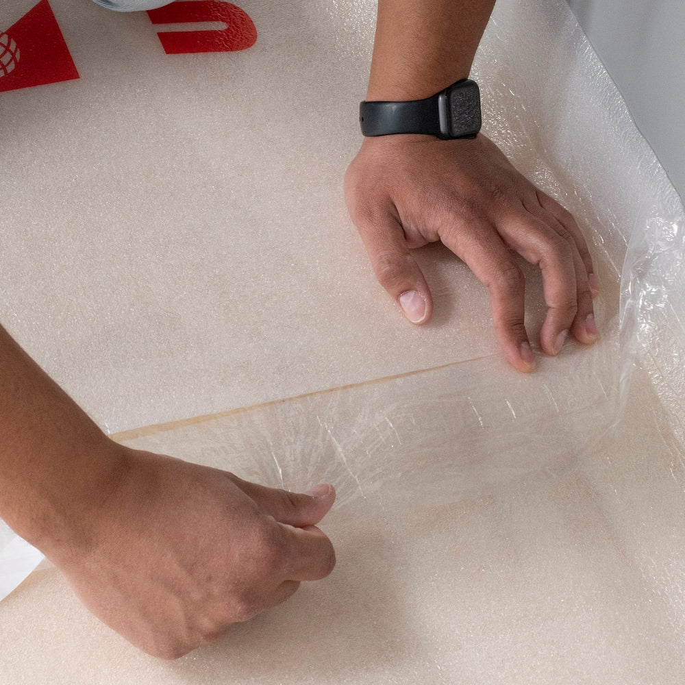 48-inch x 25 ft. 2-in-1 Underlayment for Laminate and Engineered Wood Floors
