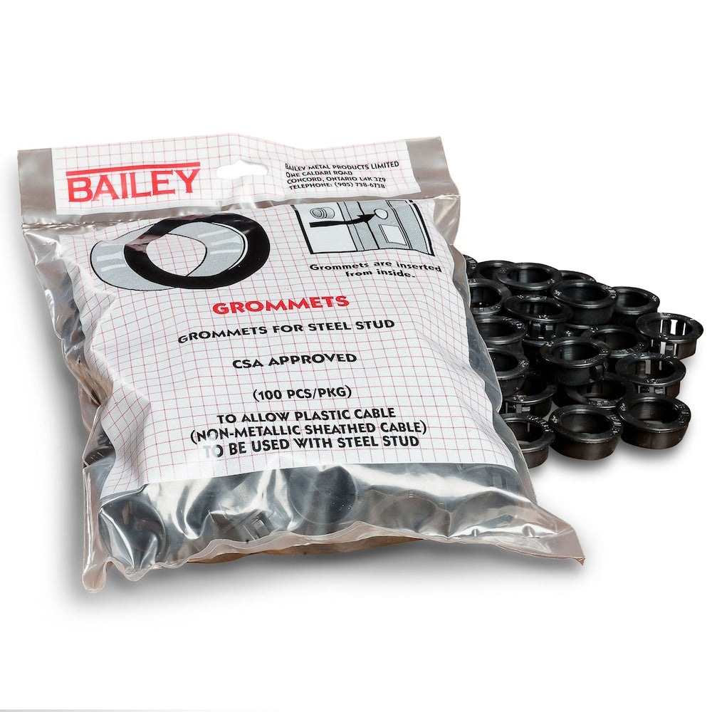 Œillets pour charpente en acier (paquet de 100) (S)