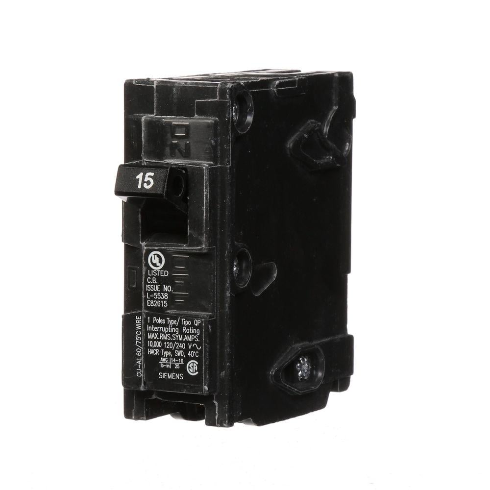 Disjoncteur 15A 1 pôle 120V type Q