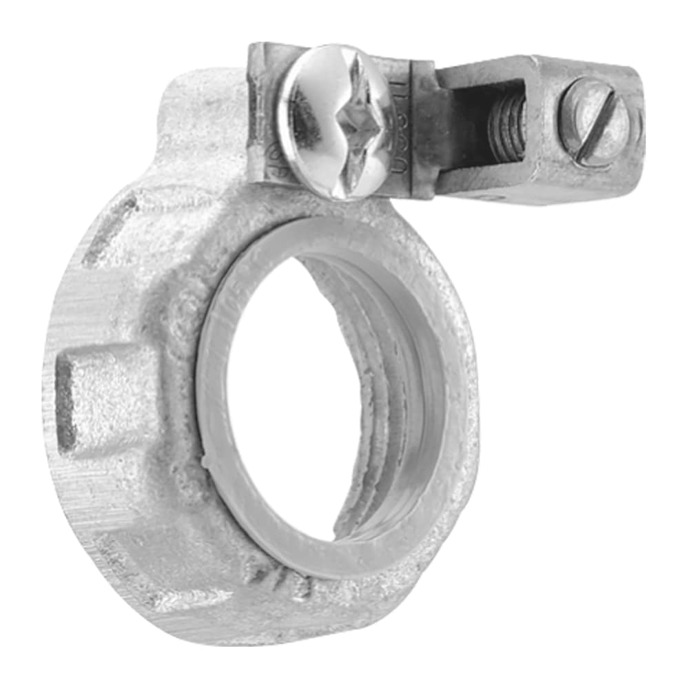 Insulated grounding bushing 2 in. Wire size 6-1/0 AWG.