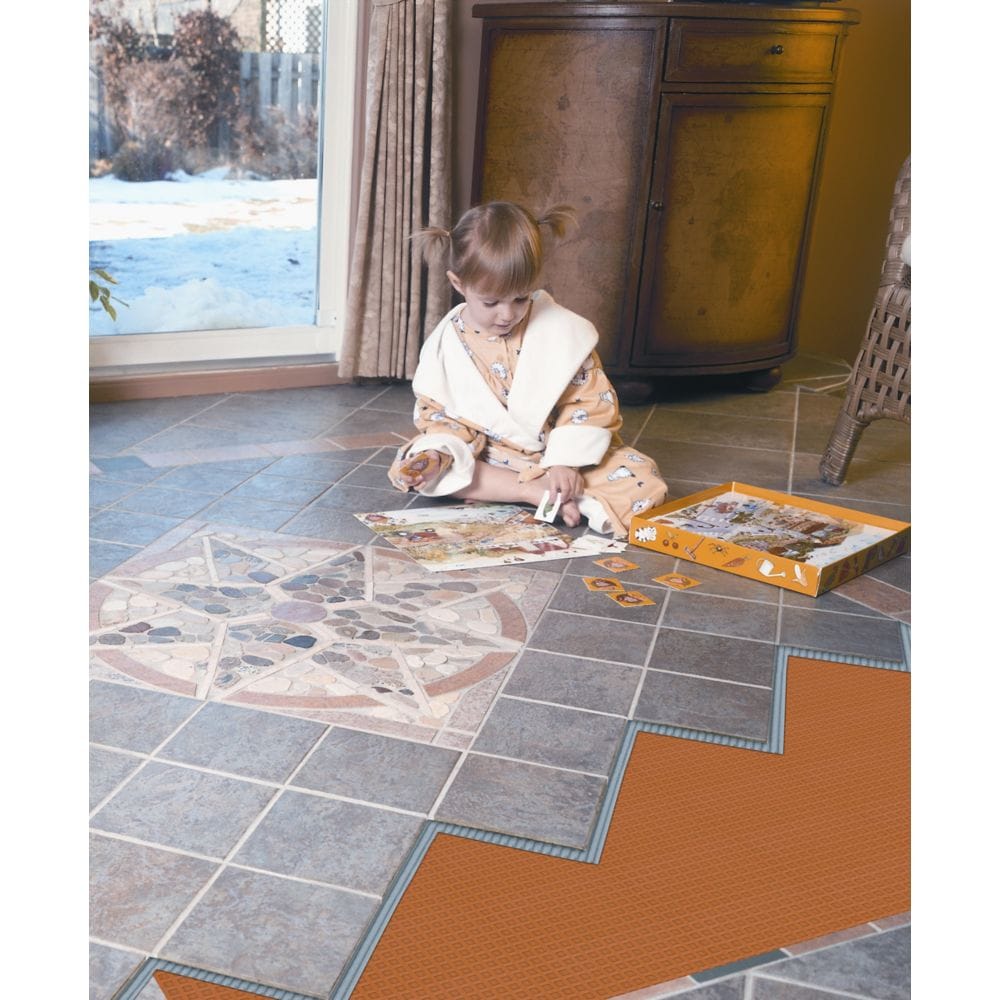 Ditra 3 ft. x 16. 5 ft. x 1/8-inch Uncoupling Membrane (54 sq. ft./ Roll)