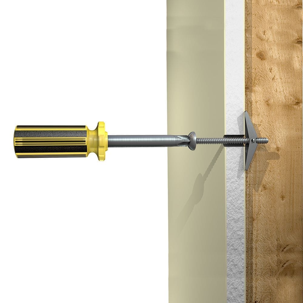 Boulons à bascule 1/8 x 3 pouces - Paquet de 25