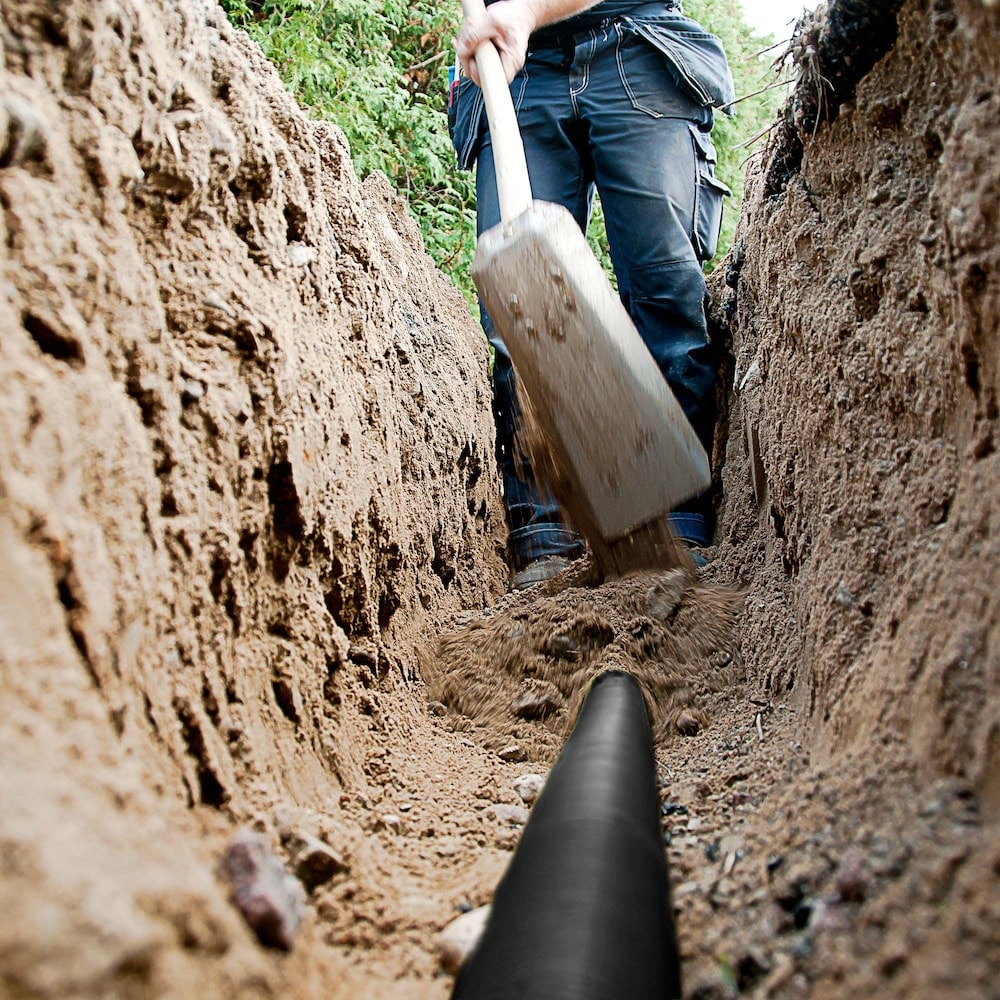 14/3 NMWU 30M Underground Copper Wire - Black