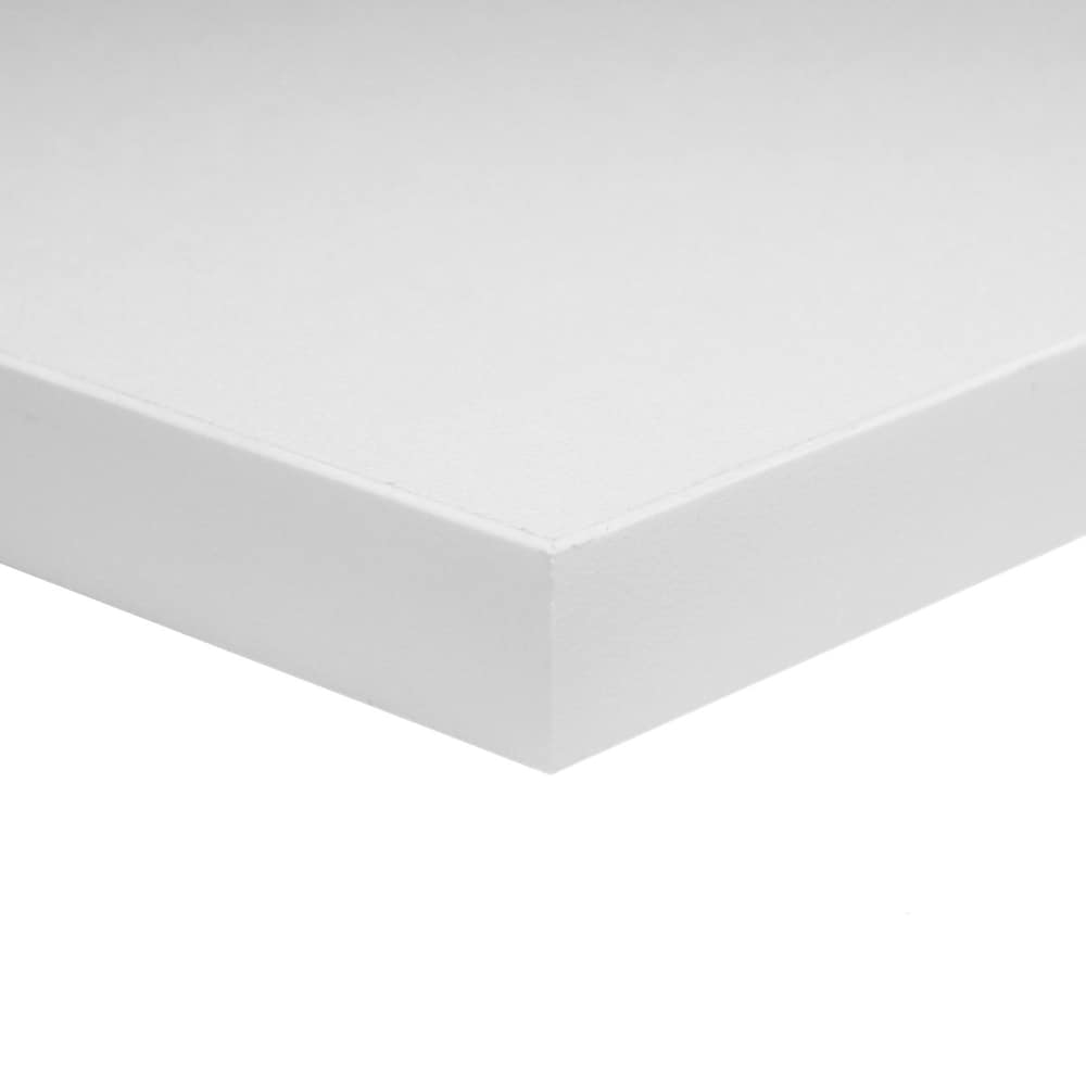 3/4-inch x 30-inch x 72-inch White Melamine Table Top Handy Panel