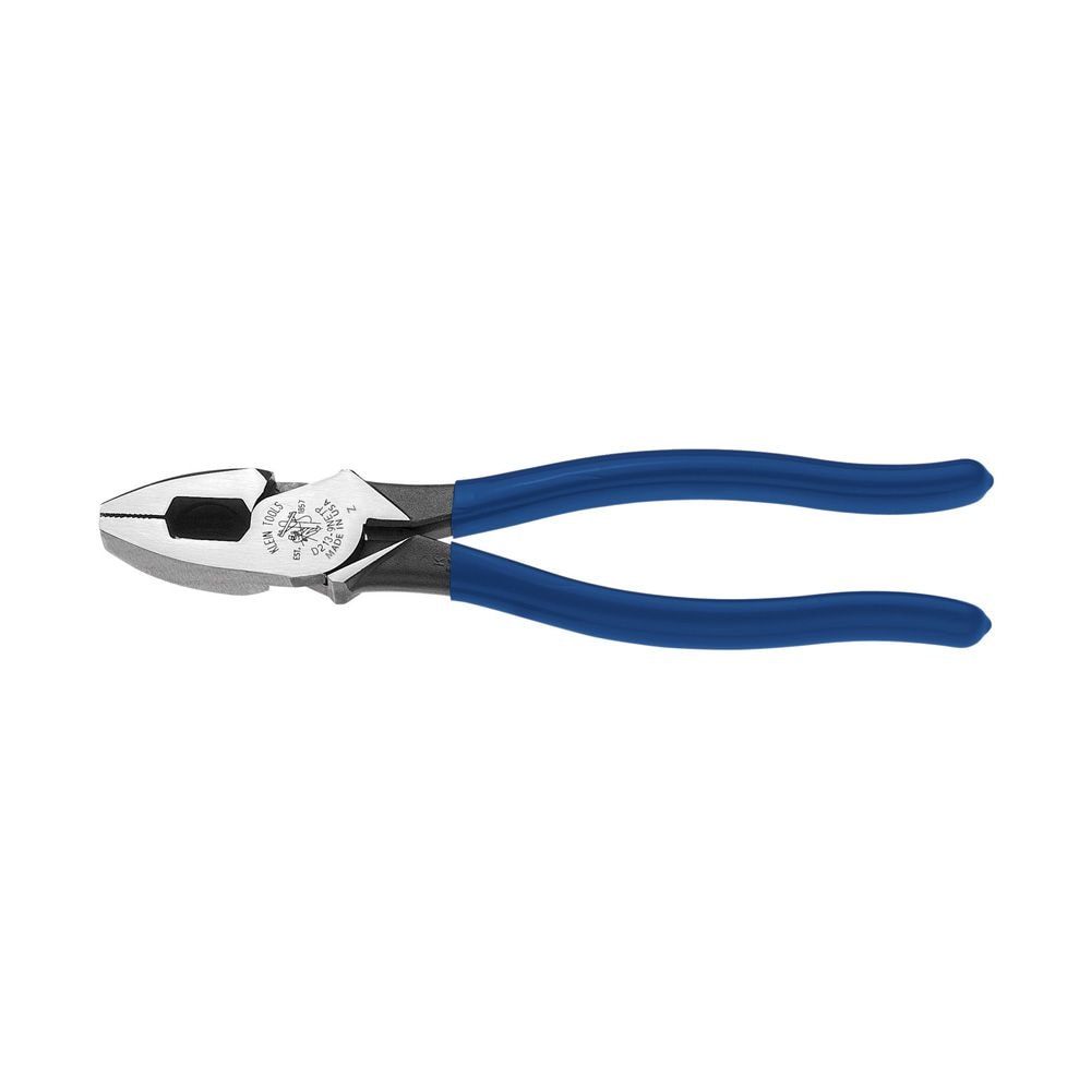 9-inch High Leverage Side Cutting Pliers with Tape Pulling