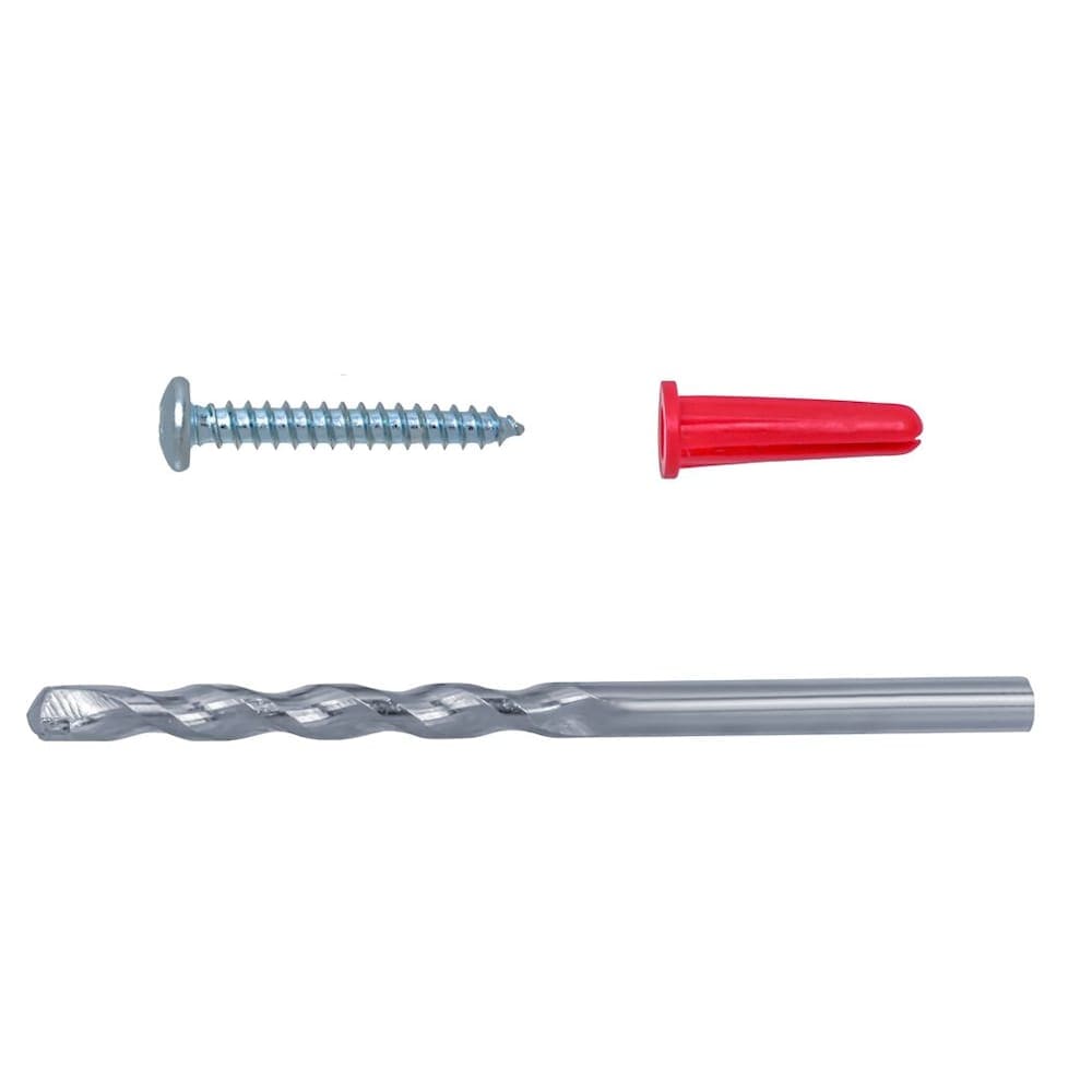 Ancrages coniques en plastique #6-8x 3/4 de pouce avec vis - 100 pièces