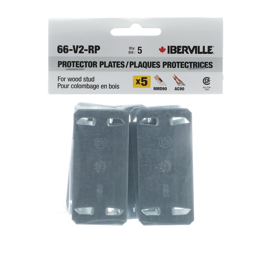 Cable protector plate for wood stud (Bag of 5 units)