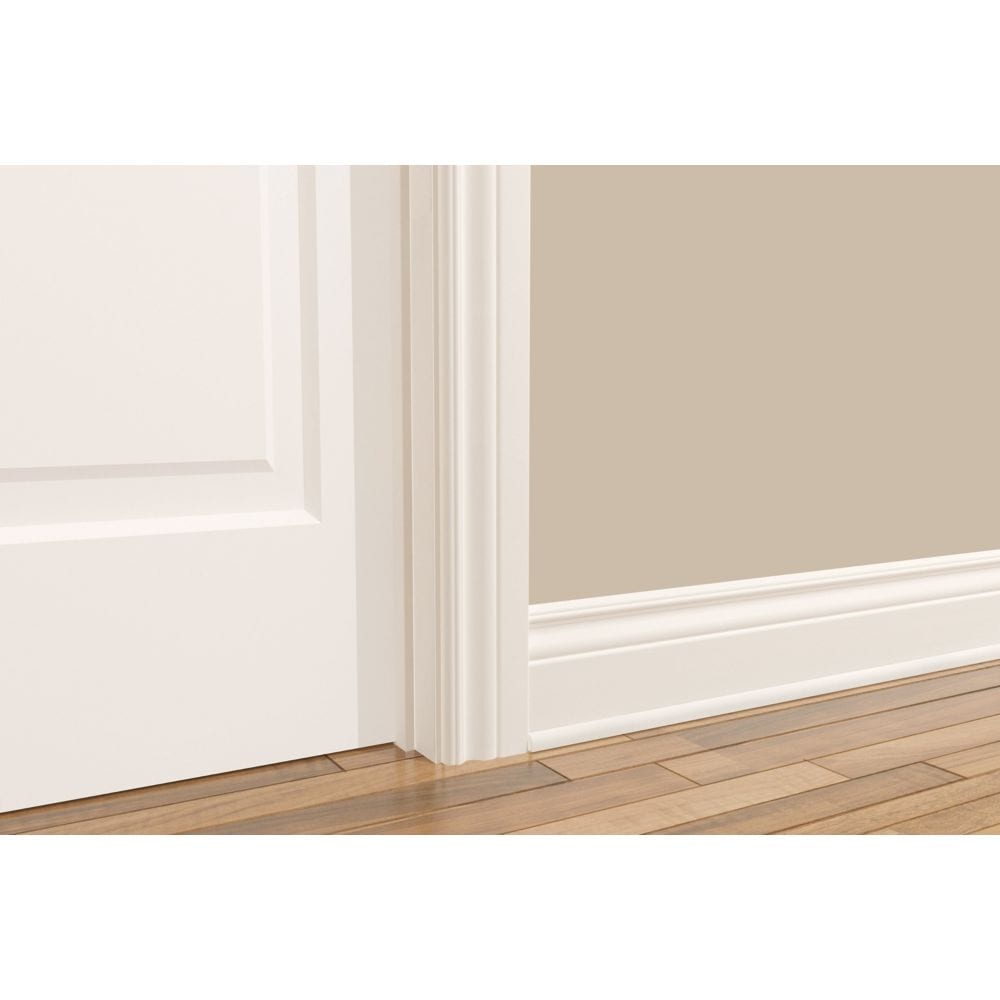 3/4-inch x 3 1/2-inch x 96-inch Colonial MDF Primed Fibreboard Casing