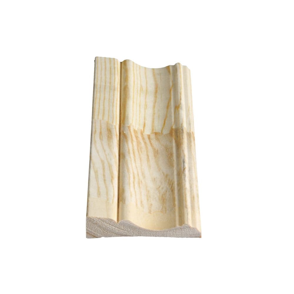 11/16 In. x 3-1/8 In. x 7 Ft. Finger Jointed Pine Colonial Casing