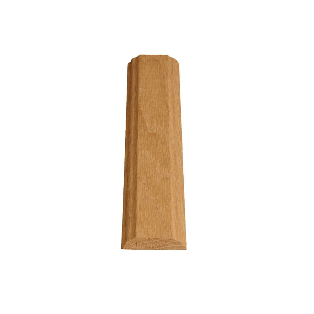 3/8-inch x 1 5/8-inch x 96-inch Oak Burlap
