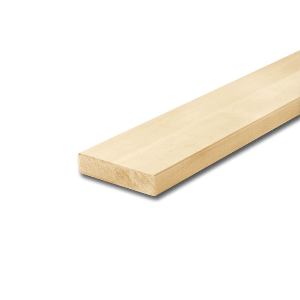 1 1/16-inch x 4 1/2-inch x 8 ft. Unfinished Maple Modern Handrail