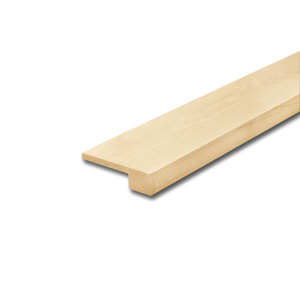 1 1/16-inch x 4 1/4-inch x 5/16-inch x 6 ft. Unfinished Solid Maple Stair Nosing