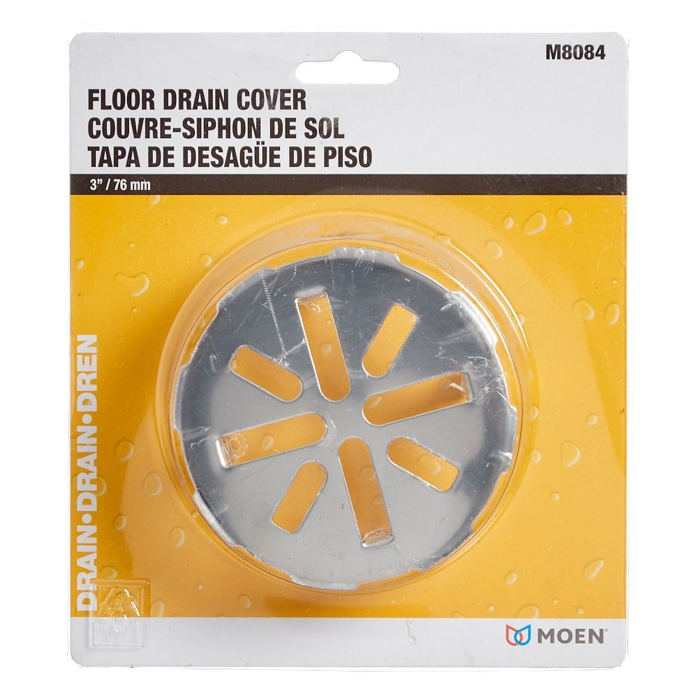 Snap In Drain Cover - 3-inch