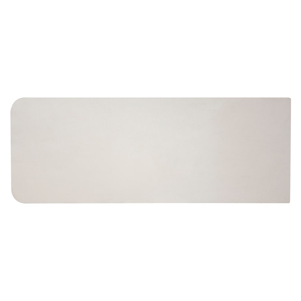Taloche à coulis en caoutchouc antiadhésive XL de 4 po x 10,5 po avec manche en bois