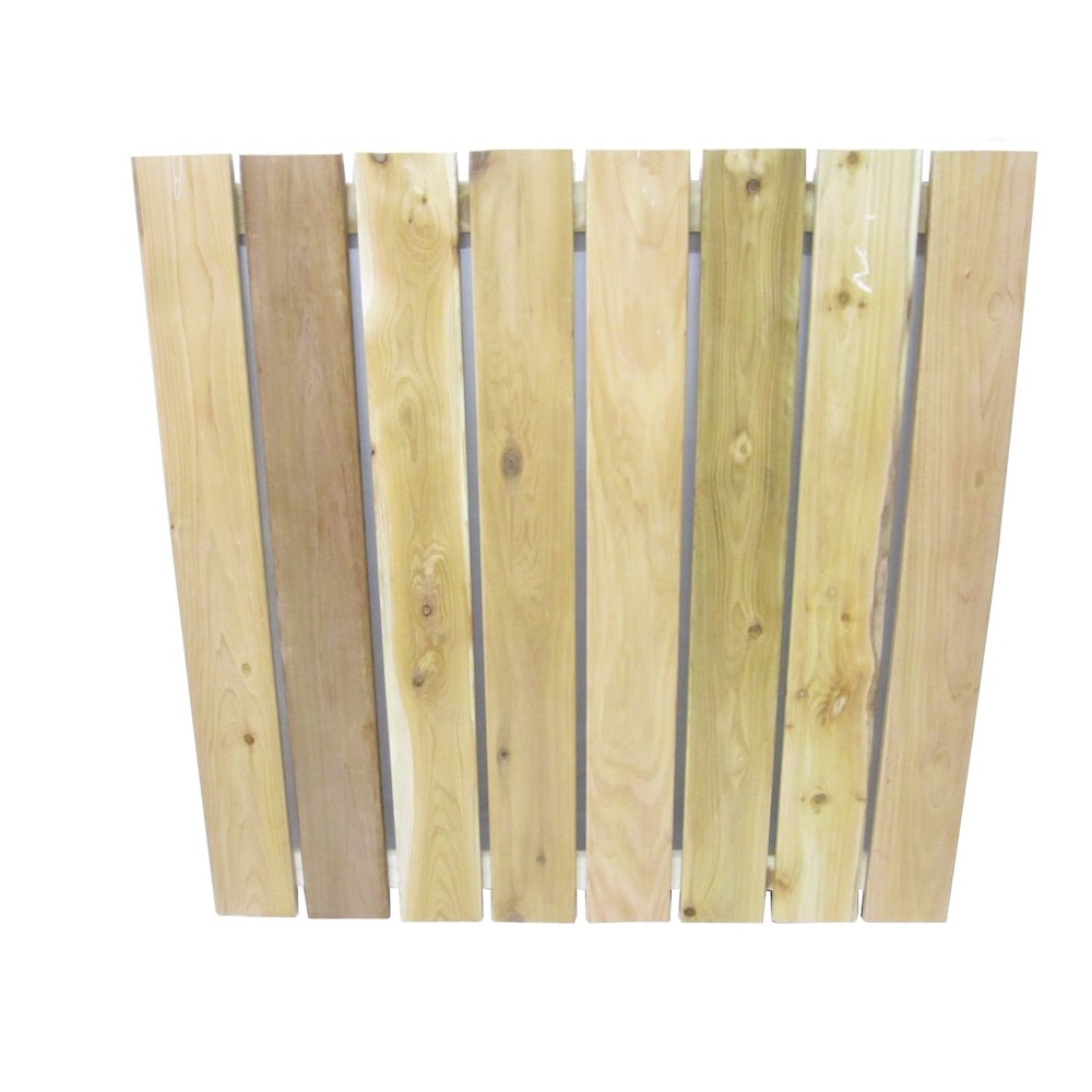 Cedar 4 Feet x4 Feet Section