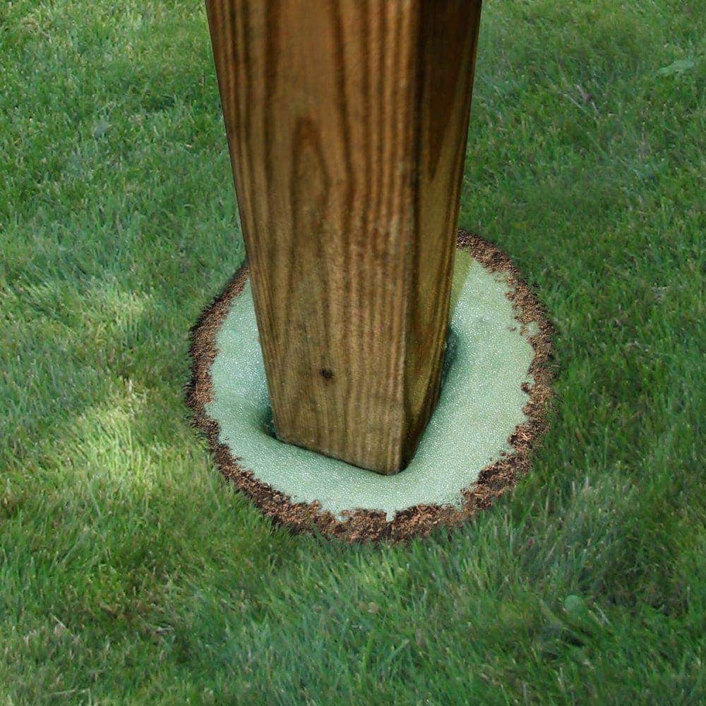 Sika Post Fix, 976 mL, Expanding Foam Ideal for Fences and Gate Posts - Lightweight Two-part Pouch