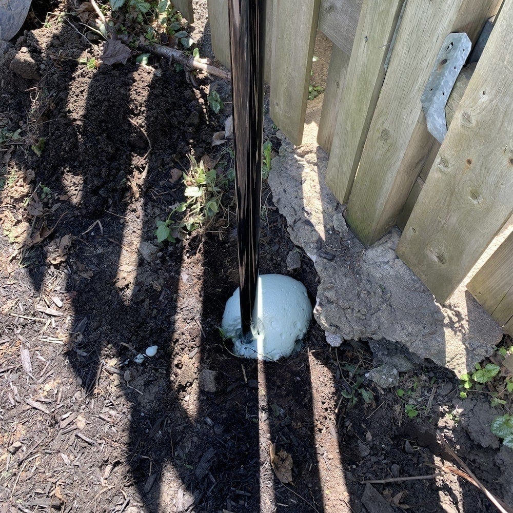 Sika Post Fix, 976 mL, Expanding Foam Ideal for Fences and Gate Posts - Lightweight Two-part Pouch