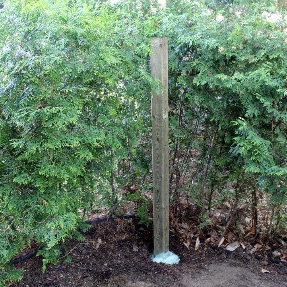 Sika Post Fix, 976 mL, Expanding Foam Ideal for Fences and Gate Posts - Lightweight Two-part Pouch