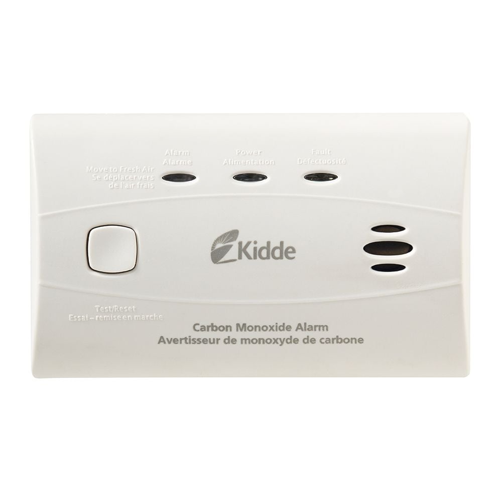 Worry Free Battery Operated Carbon Monoxide Alarm with 10-Year Battery