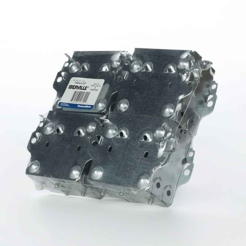 3 x 2 x 3 in. D. Single gang 15.0 cu in. gangable rectangle device box (Pack of 4 units)