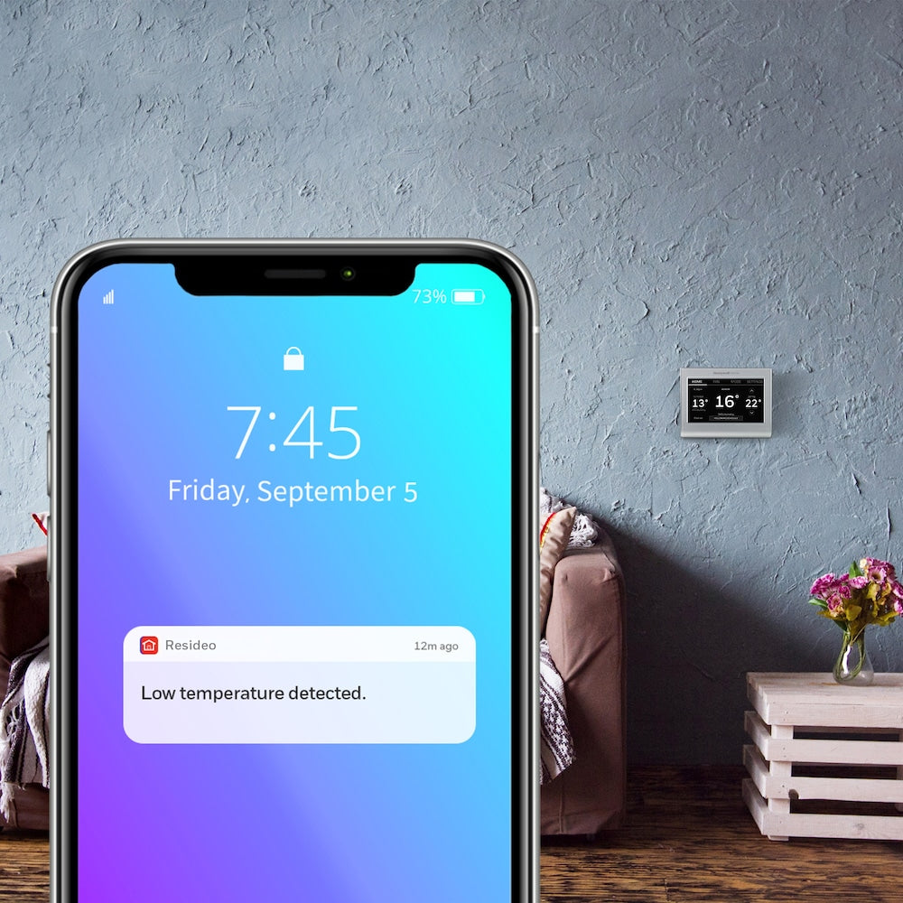 Thermostat couleur intelligent Wi-Fi